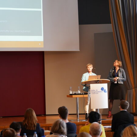 Frau Dr. Rutenkröger und Frau Berner vom Demenz Support Stuttgart